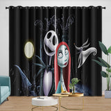 Load image into Gallery viewer, The Nightmare Before Christmas Curtains Blackout Window Drapes Room Decoration