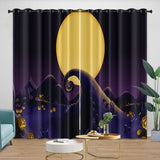 Load image into Gallery viewer, The Nightmare Before Christmas Curtains Pattern Blackout Window Drapes