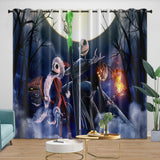 Load image into Gallery viewer, The Nightmare Before Christmas Curtains Pattern Blackout Window Drapes