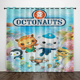 Load image into Gallery viewer, The Octonauts Curtains Pattern Blackout Window Drapes