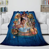 Load image into Gallery viewer, The Princess and the Frog Blanket Flannel Fleece Throw Room Decoration