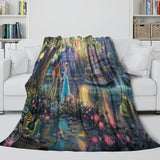 Load image into Gallery viewer, The Princess and the Frog Blanket Flannel Fleece Throw Room Decoration