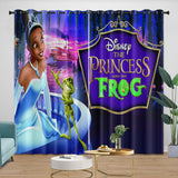 Load image into Gallery viewer, The Princess and the Frog Curtains Blackout Window Drapes Room Decoration