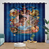 Load image into Gallery viewer, The Princess and the Frog Curtains Blackout Window Drapes Room Decoration