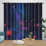 Load image into Gallery viewer, The Princess and the Frog Curtains Blackout Window Drapes Room Decoration