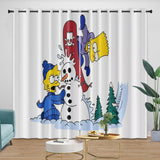 Load image into Gallery viewer, The Simpsons Curtains Blackout Window Drapes Kids Room Decoration