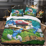 Load image into Gallery viewer, The Smurfs Bedding Set Quilt Duvet Cover Without Filler