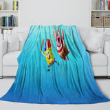 Load image into Gallery viewer, The SpongeBob Movie Search for SquarePants Blanket Flannel Throw Room Decoration