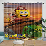 Charger l'image dans la visionneuse de la galerie, The SpongeBob Movie Search for SquarePants Curtains Blackout Window Drapes