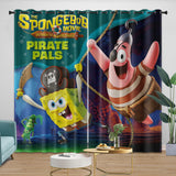 Charger l'image dans la visionneuse de la galerie, The SpongeBob Movie Search for SquarePants Curtains Blackout Window Drapes