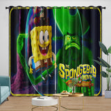 Charger l'image dans la visionneuse de la galerie, The SpongeBob Movie Search for SquarePants Curtains Blackout Window Drapes