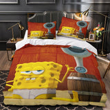 Charger l'image dans la visionneuse de la galerie, The SpongeBob Movie Search for SquarePants Duvet Cover Bedding Set Without Filler