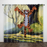 Load image into Gallery viewer, The Tigger Movie Curtains Pattern Blackout Window Drapes