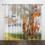 Load image into Gallery viewer, The Tigger Movie Curtains Pattern Blackout Window Drapes