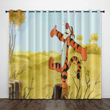 Load image into Gallery viewer, The Tigger Movie Curtains Pattern Blackout Window Drapes