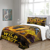 Charger l&#39;image dans la visionneuse de la galerie, The Wild Robot Bedding Set Pattern Quilt Cover Without Filler