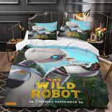 Charger l&#39;image dans la visionneuse de la galerie, The Wild Robot Bedding Set Pattern Quilt Cover Without Filler