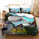 Charger l&#39;image dans la visionneuse de la galerie, The Wild Robot Bedding Set Pattern Quilt Cover Without Filler