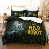 Charger l&#39;image dans la visionneuse de la galerie, The Wild Robot Bedding Set Pattern Quilt Cover Without Filler