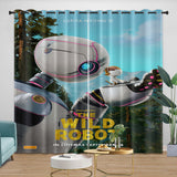 Load image into Gallery viewer, The Wild Robot Curtains Blackout Window Drapes Room Decoration