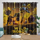 Load image into Gallery viewer, The Wild Robot Curtains Blackout Window Drapes Room Decoration