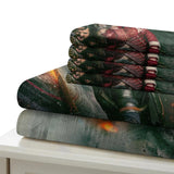 Charger l&#39;image dans la visionneuse de la galerie, Thunderbolts Bedding Set Quilt Duvet Cover Without Filler