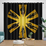 Charger l&#39;image dans la visionneuse de la galerie, Thunderbolts Pattern Curtains Blackout Window Drapes Room Decoration