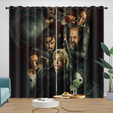 Charger l&#39;image dans la visionneuse de la galerie, Thunderbolts Pattern Curtains Blackout Window Drapes Room Decoration