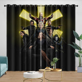 Charger l&#39;image dans la visionneuse de la galerie, Thunderbolts Pattern Curtains Blackout Window Drapes Room Decoration