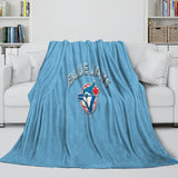 Charger l&#39;image dans la visionneuse de la galerie, Toronto Blue Jays Blanket Flannel Throw Room Decoration