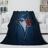 Charger l&#39;image dans la visionneuse de la galerie, Toronto Blue Jays Blanket Flannel Throw Room Decoration
