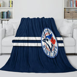 Charger l&#39;image dans la visionneuse de la galerie, Toronto Blue Jays Blanket Flannel Throw Room Decoration