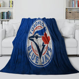 Charger l&#39;image dans la visionneuse de la galerie, Toronto Blue Jays Blanket Flannel Throw Room Decoration