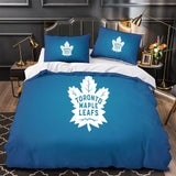 Load image into Gallery viewer, Toronto Maple Leafs Bedding Set Quilt Duvet Cover Without Filler