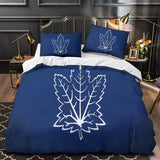Load image into Gallery viewer, Toronto Maple Leafs Bedding Set Quilt Duvet Cover Without Filler