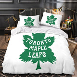 Load image into Gallery viewer, Toronto Maple Leafs Bedding Set Quilt Duvet Cover Without Filler