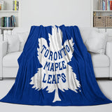 Charger l&#39;image dans la visionneuse de la galerie, Toronto Maple Leafs Blanket Flannel Throw Kids Room Decoration
