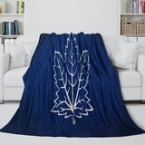 Charger l&#39;image dans la visionneuse de la galerie, Toronto Maple Leafs Blanket Flannel Throw Kids Room Decoration