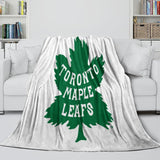 Charger l&#39;image dans la visionneuse de la galerie, Toronto Maple Leafs Blanket Flannel Throw Kids Room Decoration