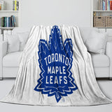 Charger l&#39;image dans la visionneuse de la galerie, Toronto Maple Leafs Blanket Flannel Throw Kids Room Decoration