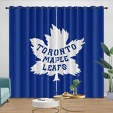 Charger l&#39;image dans la visionneuse de la galerie, Toronto Maple Leafs Curtains Blackout Window Drapes Room Decoration