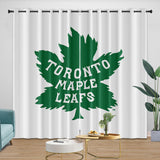Charger l&#39;image dans la visionneuse de la galerie, Toronto Maple Leafs Curtains Blackout Window Drapes Room Decoration