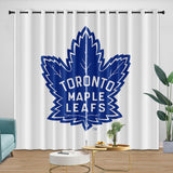 Charger l&#39;image dans la visionneuse de la galerie, Toronto Maple Leafs Curtains Blackout Window Drapes Room Decoration