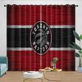 Load image into Gallery viewer, Toronto Raptors Curtains Blackout Window Drapes Room Decoration