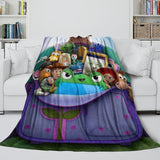 Charger l'image dans la visionneuse de la galerie, Toy Blanket Story 5 Flannel Fleece Throw Kids Room Decoration