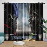 Charger l'image dans la visionneuse de la galerie, Transformers Curtains Pattern Blackout Window Drapes Room Decoration