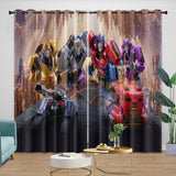 Charger l'image dans la visionneuse de la galerie, Transformers One Curtains Pattern Blackout Window Drapes