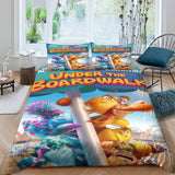 Load image into Gallery viewer, Under The Boardwalk Bedding Set Quilt Duvet Cover Without Filler