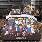 Charger l&#39;image dans la visionneuse de la galerie, Undertale Bedding Set Pattern Quilt Cover Without Filler