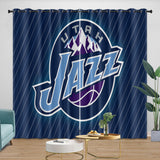 Load image into Gallery viewer, Utah Jazz Curtains Blackout Window Drapes Room Decoration